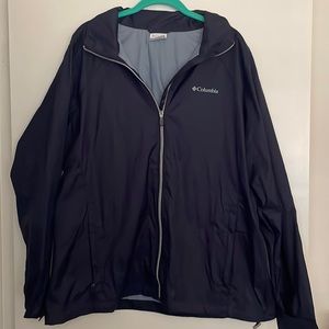 Columbia Rain Jacket with Packable Hood